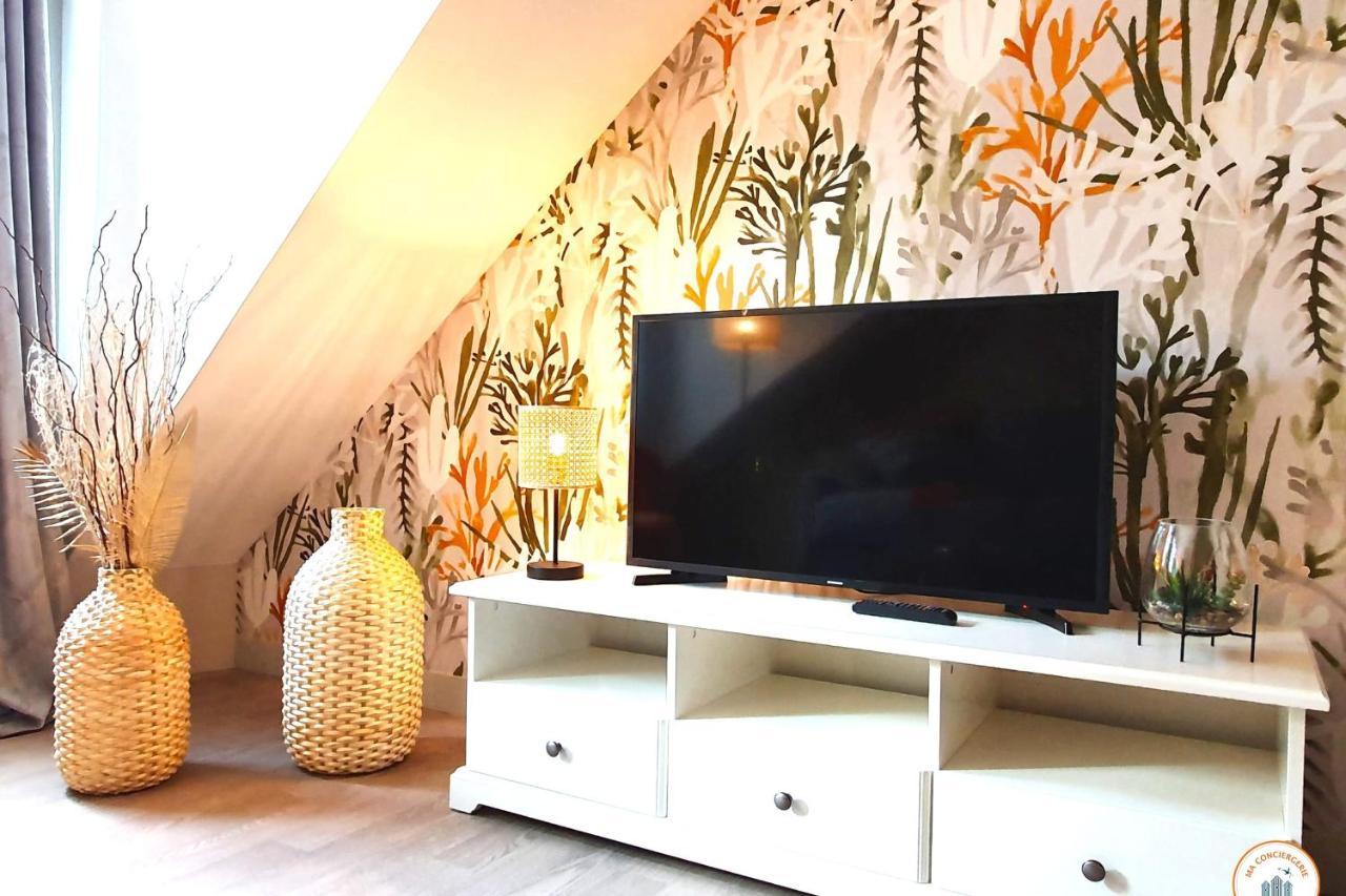 La Plume De Malherbe - Parking - Coup De Coeur Apartment Кан Екстериор снимка